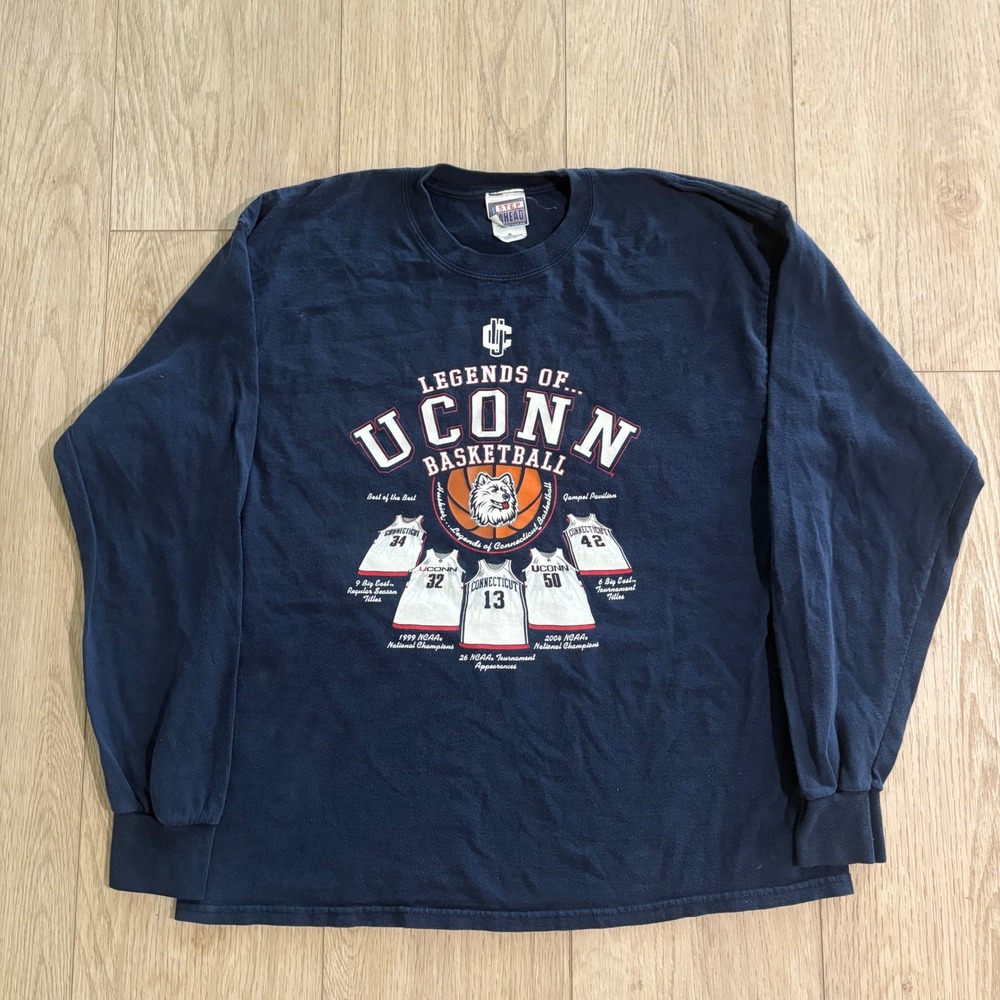 Vintage UCONN National Basketball Championship Shirt Men's Size XL